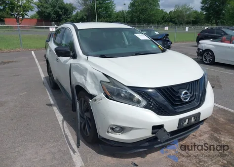 2018 Nissan Murano Sl z USA, uszkodzony, nr VIN 5N1AZ2MH7JN171401